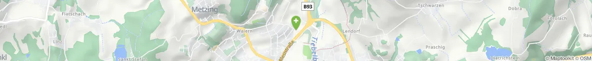 Kartendarstellung des Standorts für Vitalis Apotheke in 9560 Feldkirchen
